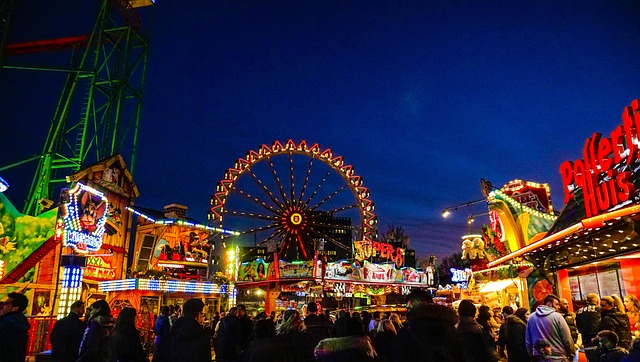 Free Fun Fair Amusement Park photo and picture
